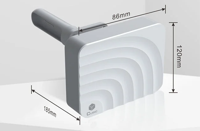 Structure of Duct Mount Transmitter AM6208D