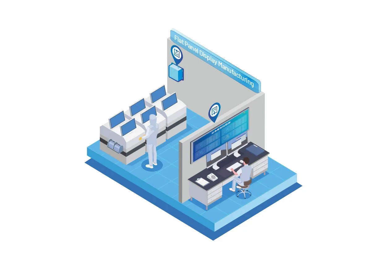 Flat Panel Display Manufacturing Process Monitoring