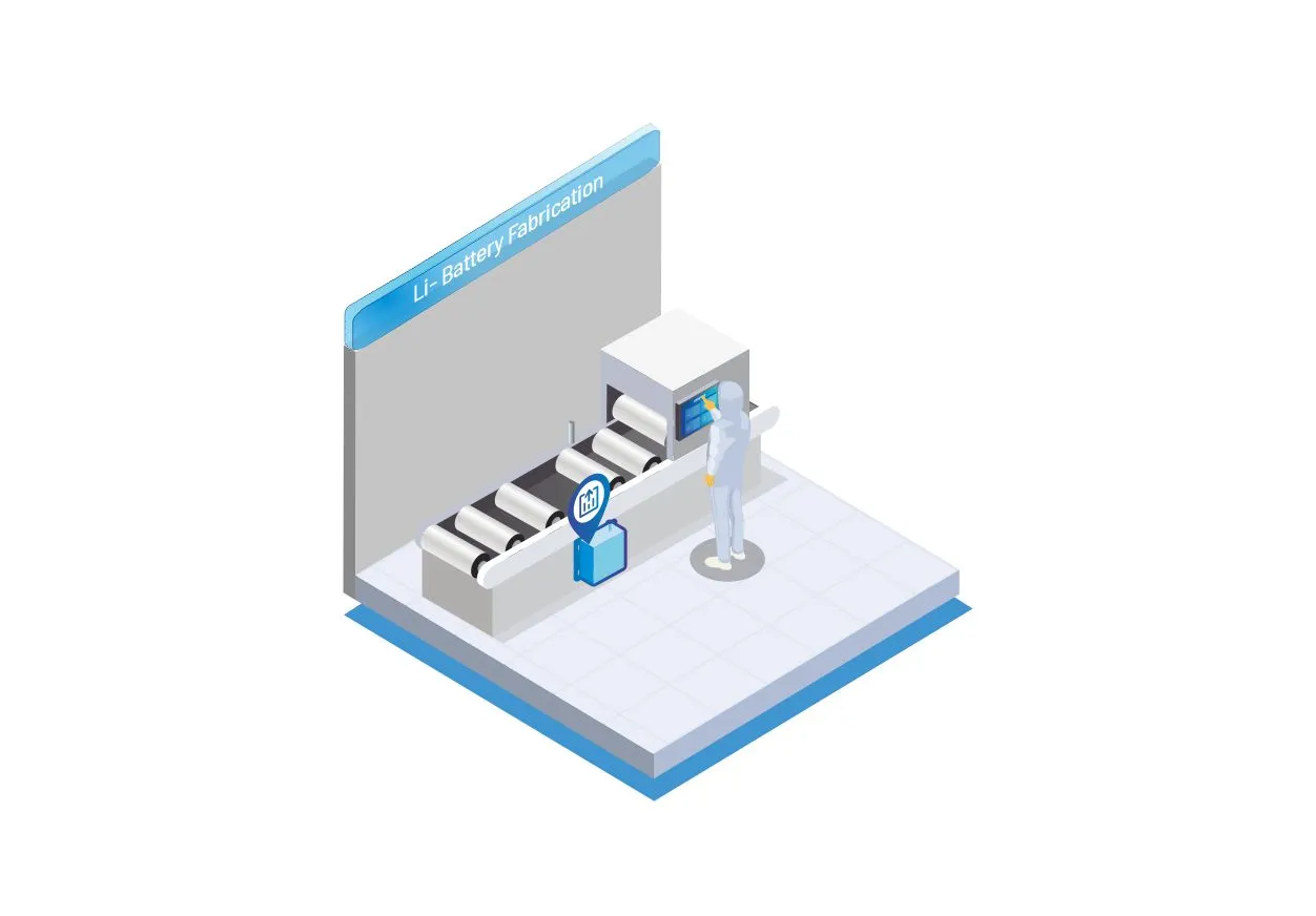 Li- Battery Fabrication Contamination Monitoring